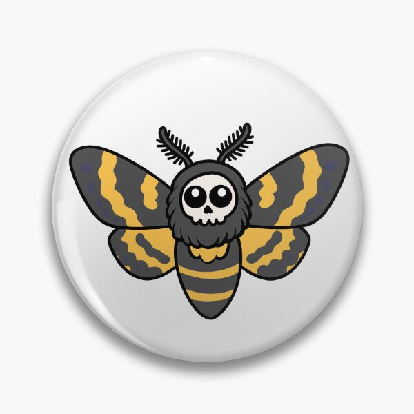 Item preview, Cutest Deathhead Moth designed and sold by AsmodeusForge.