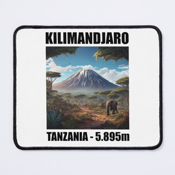 Artikelvorschau, Kilimandscharo Tanzania 5895m Afrika Berg entworfen und verkauft von Loona97.