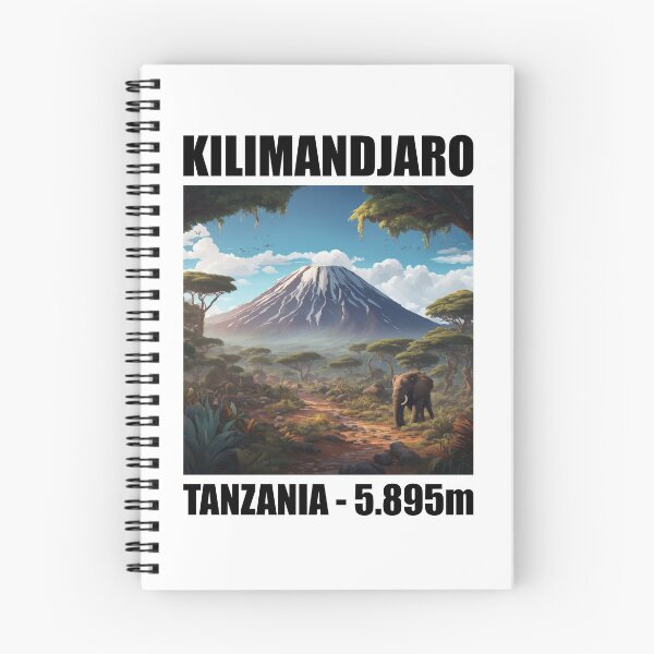 Artikelvorschau, Kilimandscharo Tanzania 5895m Afrika Berg entworfen und verkauft von Loona97.