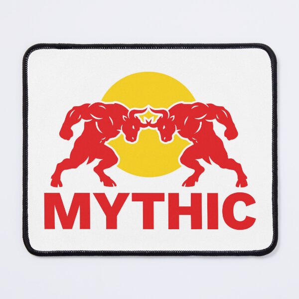 Item preview, Mythic Buff Minotaurs - Funny Energy Drink Parody Logo designed and sold by imaginariun.