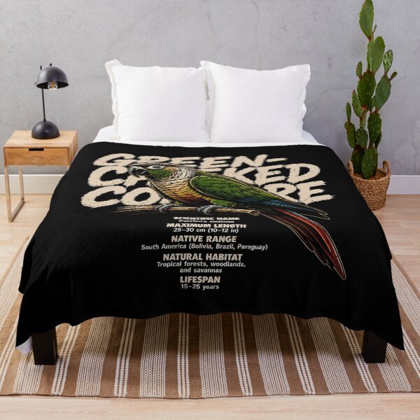 Item preview, Colorful green-cheeked conure bird illustration designed and sold by rafaeltto.