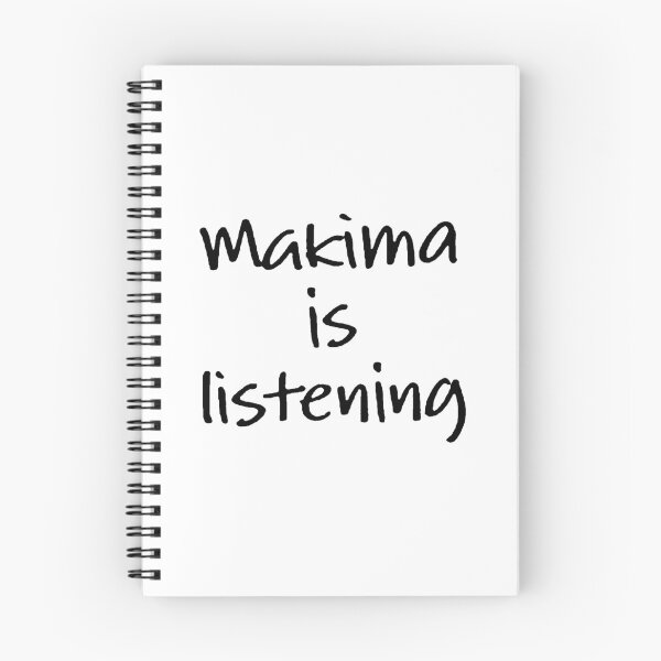Item preview, makima is listening designed and sold by EigengrauART.