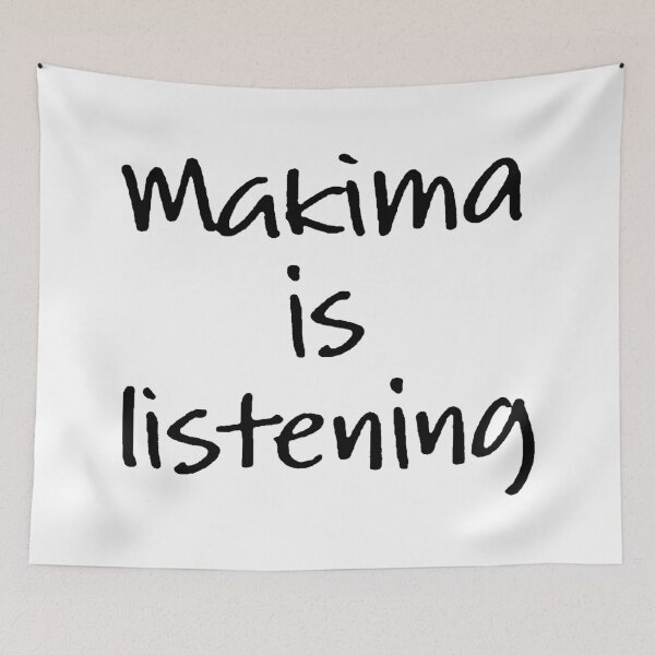 Item preview, Makima está escuchando designed and sold by EigengrauART.