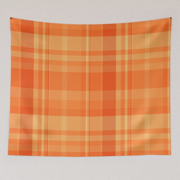 Item preview, Heritage Highland Plaid – Classic Scottish Tartan Pattern | Orange designed and sold by Frohyou.