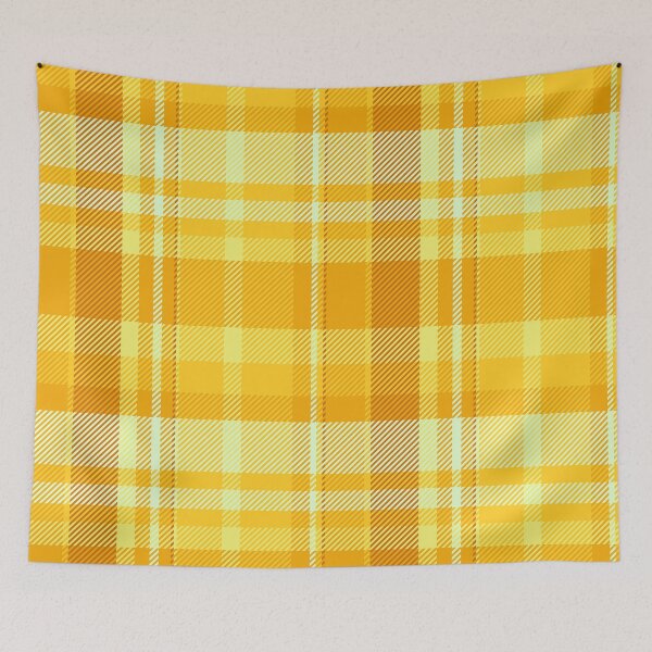 Item preview, Heritage Highland Plaid – Classic Scottish Tartan Pattern | Yellow designed and sold by Frohyou.