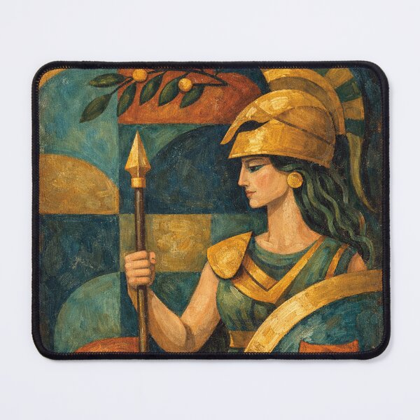 Item preview, Athena Painting – Greek Goddess of Wisdom, Justice & Strategy designed and sold by GalleryKauffeld.