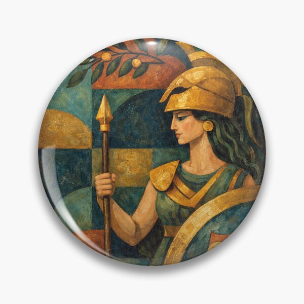Item preview, Athena Painting – Greek Goddess of Wisdom, Justice & Strategy designed and sold by GalleryKauffeld.