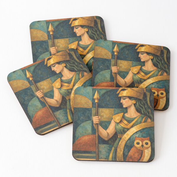 Item preview, Athena Painting – Greek Goddess of Wisdom, Justice & Strategy designed and sold by GalleryKauffeld.
