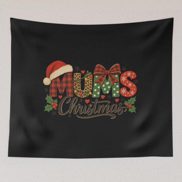 Item preview, Mums Merry UK Mum Christmas Light tshirt for Women Xmas designed and sold by Genius Geek.