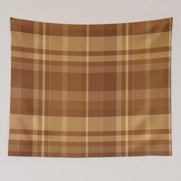 Item preview, Heritage Highland Plaid – Classic Scottish Tartan Pattern | Brown designed and sold by Frohyou.
