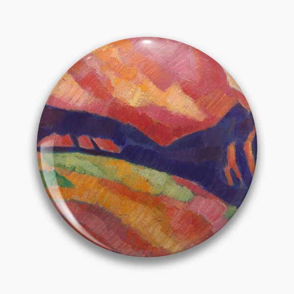 Item preview, Rainbow Mountains, Mont Sainte-Victoire alpine landscape painting by Marsden Hartley designed and sold by Jéanpaul  Ferro.