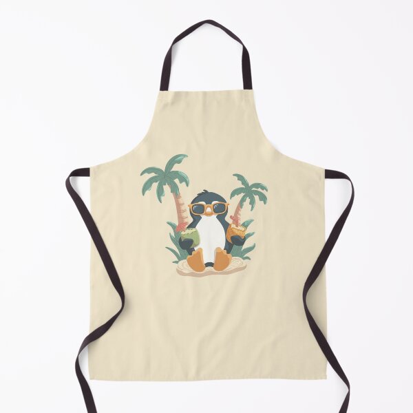 Item preview, Cute penguin having fun with cocktails relaxing mood designed and sold by Xatutik.art.