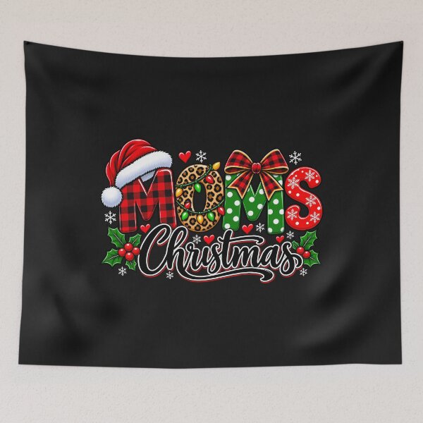 Item preview, Moms Merry USA Mom Christmas Light tshirt for Women Xmas designed and sold by Genius Geek.