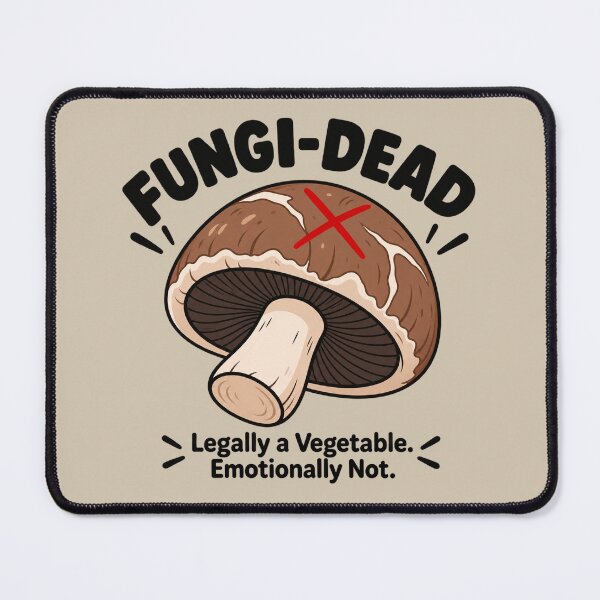 Item preview, Fungi-Dead Mushroom Meme Art designed and sold by littlepiptales.