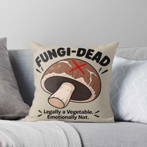 Item preview, Fungi-Dead Mushroom Meme Art designed and sold by littlepiptales.