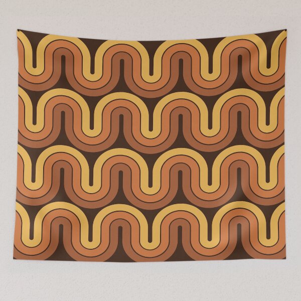 Item preview, Retro Geometric Gradient Design 839 designed and sold by tonymagnerart.