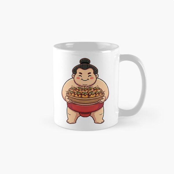 Item preview, Simple and Cute Sumo Logo - Takoyaki designed and sold by Studio-MiMi.