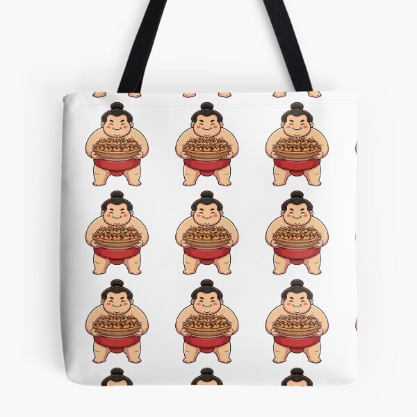 Item preview, Simple and Cute Sumo Logo - Takoyaki designed and sold by Studio-MiMi.