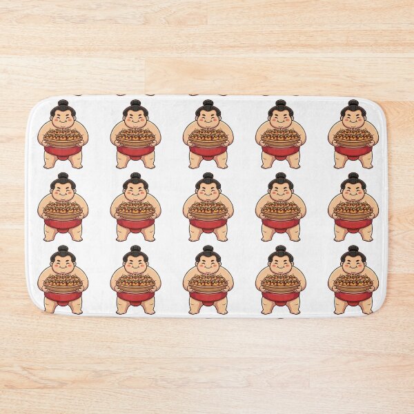 Item preview, Simple and Cute Sumo Logo - Takoyaki designed and sold by Studio-MiMi.