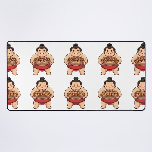 Item preview, Simple and Cute Sumo Logo - Takoyaki designed and sold by Studio-MiMi.