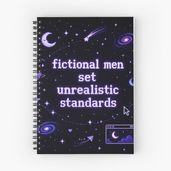 Item preview, fictional men set unrealistic standards designed and sold by Cosmic train.