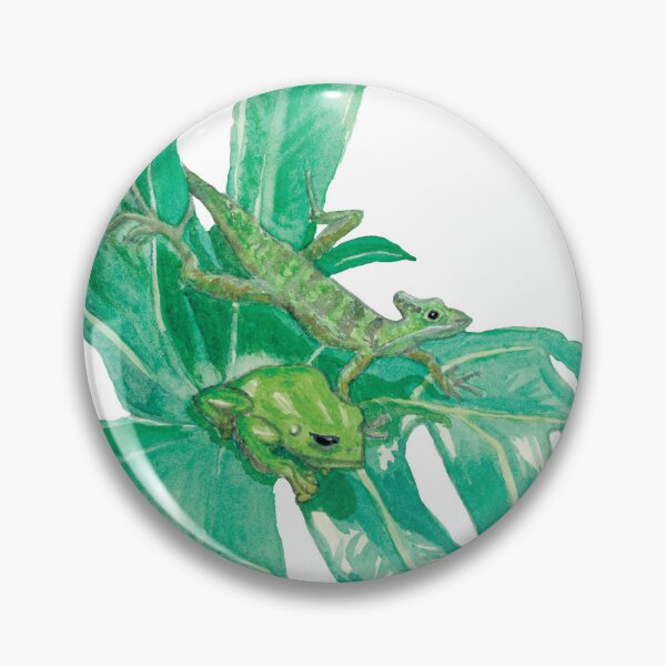 Item preview, Frog & Lizard designed and sold by emzillustration.