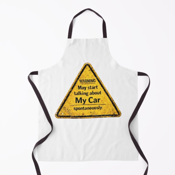 Item preview, Warning May Start Talking About My Car Funny Driver Design. designed and sold by The-T-In-Retro.