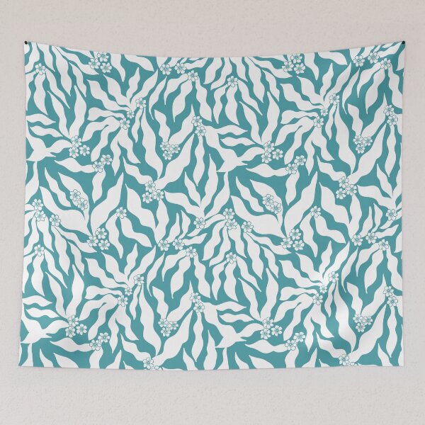Item preview, Beech Tree - Ocean Teal designed and sold by Fabricatemyart.