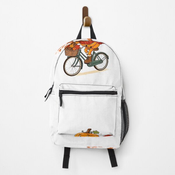 Item preview, Retro Sweater Weather Pumpkin Bicycle Autumn Leaves designed and sold by Dimimodes.