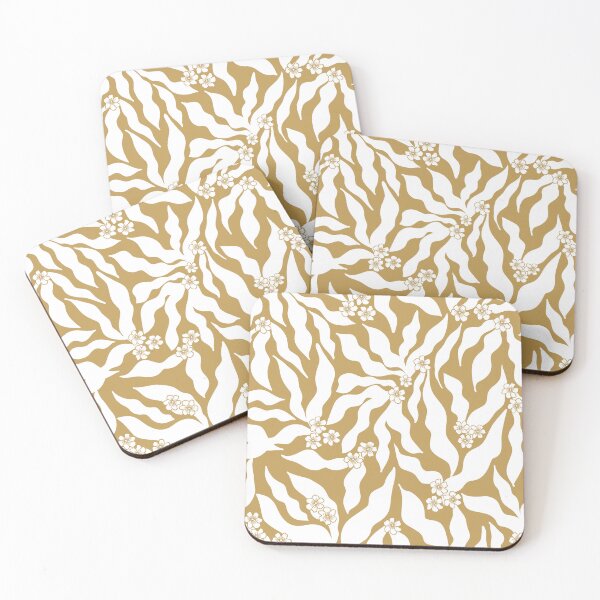Item preview, Beech Tree - Muted Gold designed and sold by Fabricatemyart.