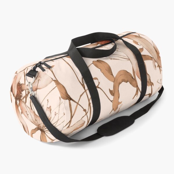 Item preview, Moody Wildflower Meadow – Elegant Dried Floral Botanical Pattern | Orange designed and sold by Frohyou.