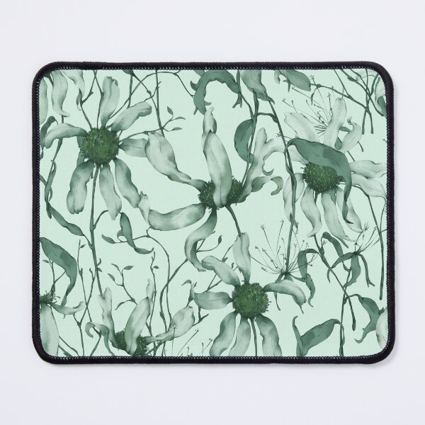 Item preview, Moody Wildflower Meadow – Elegant Dried Floral Botanical Pattern | Green designed and sold by Frohyou.