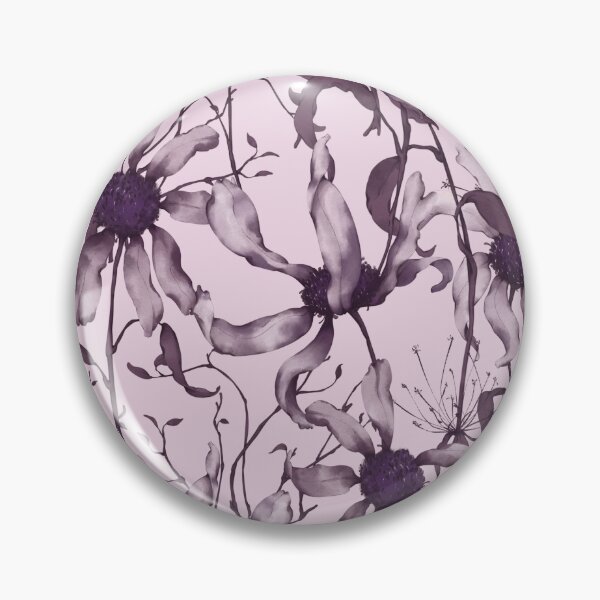 Item preview, Moody Wildflower Meadow – Elegant Dried Floral Botanical Pattern | Purple designed and sold by Frohyou.