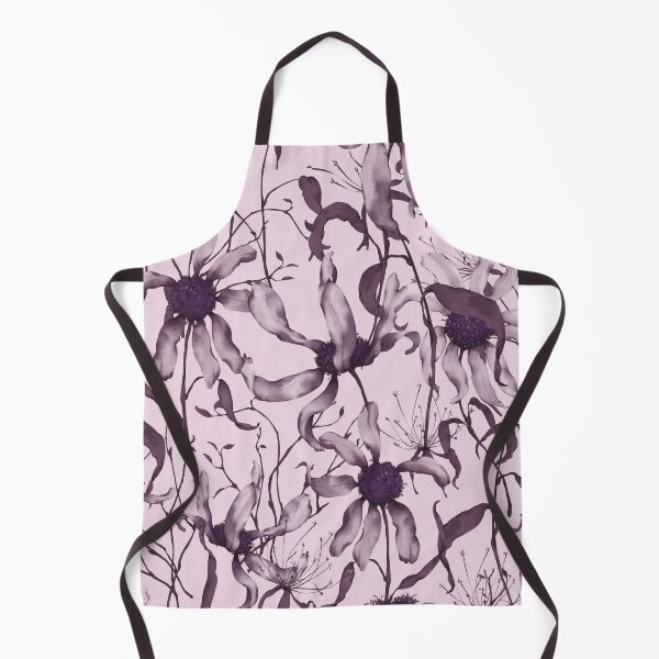 Item preview, Moody Wildflower Meadow – Elegant Dried Floral Botanical Pattern | Purple designed and sold by Frohyou.