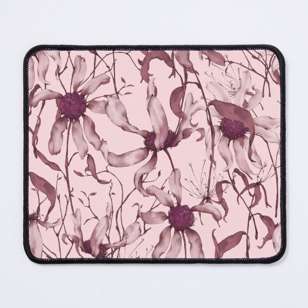 Item preview, Moody Wildflower Meadow – Elegant Dried Floral Botanical Pattern | Pink designed and sold by Frohyou.