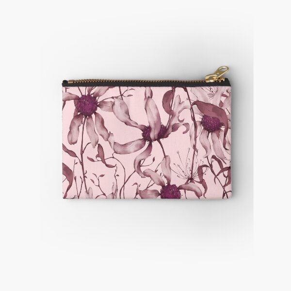 Item preview, Moody Wildflower Meadow – Elegant Dried Floral Botanical Pattern | Pink designed and sold by Frohyou.