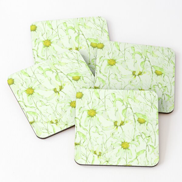 Item preview, Moody Wildflower Meadow – Elegant Dried Floral Botanical Pattern | Chartreuse designed and sold by Frohyou.