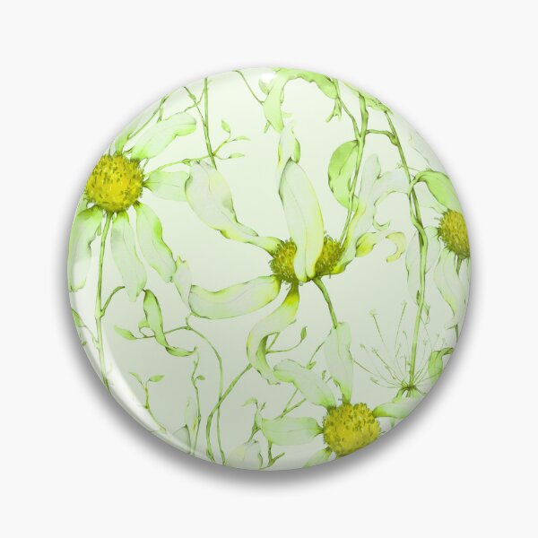 Item preview, Moody Wildflower Meadow – Elegant Dried Floral Botanical Pattern | Chartreuse designed and sold by Frohyou.