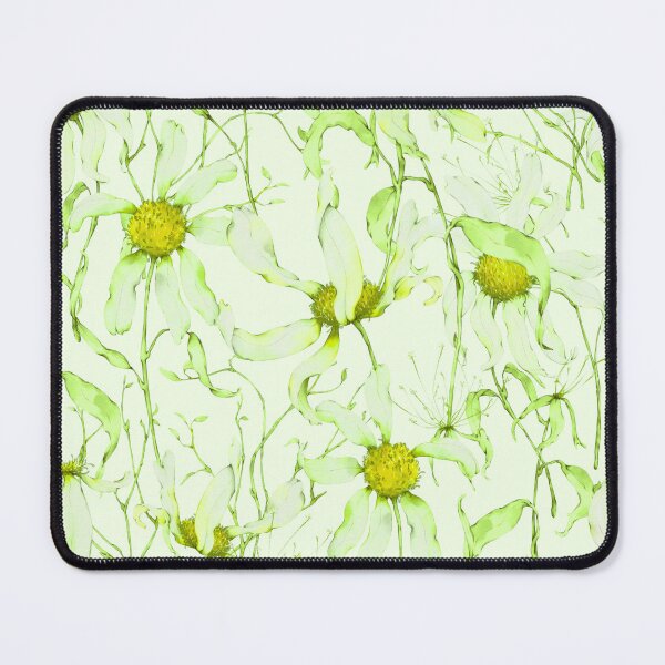 Item preview, Moody Wildflower Meadow – Elegant Dried Floral Botanical Pattern | Chartreuse designed and sold by Frohyou.