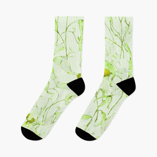 Item preview, Moody Wildflower Meadow – Elegant Dried Floral Botanical Pattern | Chartreuse designed and sold by Frohyou.