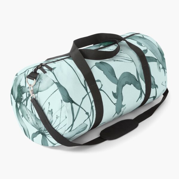 Item preview, Moody Wildflower Meadow – Elegant Dried Floral Botanical Pattern | Teal designed and sold by Frohyou.