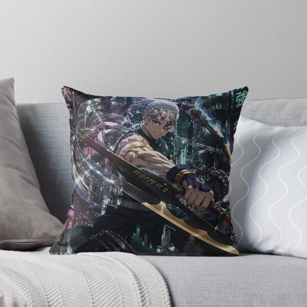 Item preview, Sound Warrior Anime Swordfighter – Neon Japanese Shinobi Battle Artwork designed and sold by Dyan4.