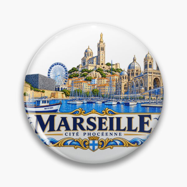 Artikelvorschau, Premium Design Marseille Phocaean City entworfen und verkauft von POP FACTORY.
