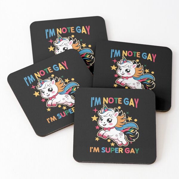 Item preview, Cute Rainbow Unicorn Super Gay Pride Design designed and sold by AhmedZouita.
