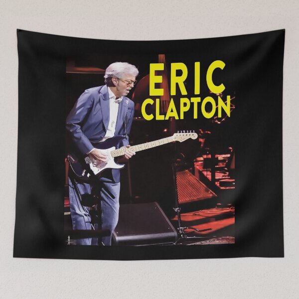 Item preview, Eric Clapton, guitarrista y cantautor inglés. designed and sold by Tamboxe.
