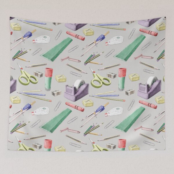 Item preview, Colorful School Supplies designed and sold by AbbyLedGar.