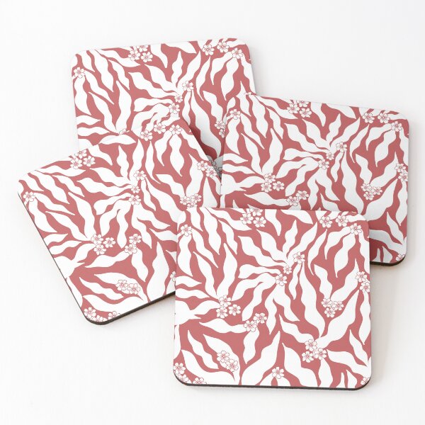 Item preview, Beech Tree - Dusty Red designed and sold by Fabricatemyart.