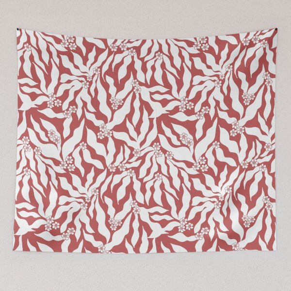 Item preview, Beech Tree - Dusty Red designed and sold by Fabricatemyart.