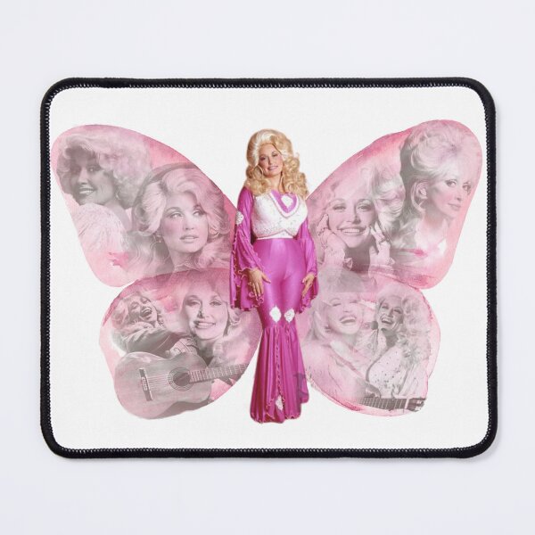 Item preview, Dolly Parton Pink Butterfly designed and sold by Lavender & Salt Designs.