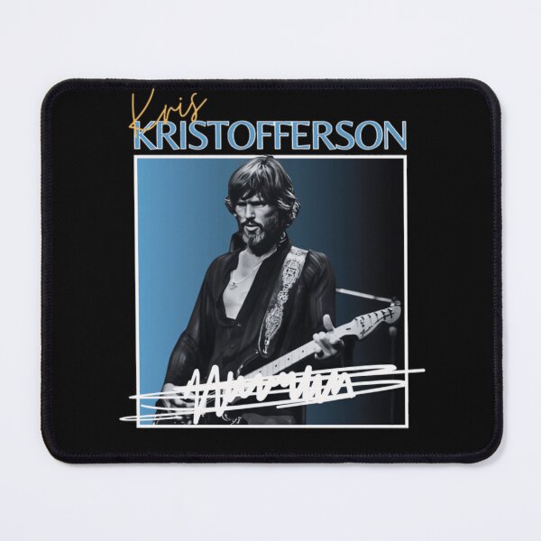 Item preview, Kris Kristofferson Retro Country Guitar Design designed and sold by keejud.